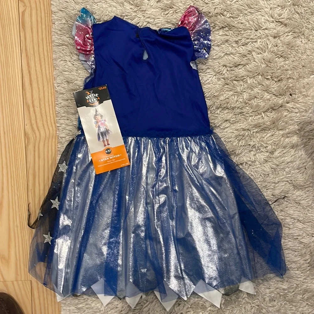 NWT- Star Witch American flag costume dress